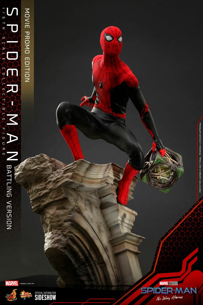 Promo ⌛ Hot Toys Spider-Man (Battling Version) Movie Promo Edition 🎁 15 Hot Toys Spider-Man (Battling Version) Movie Promo Edition