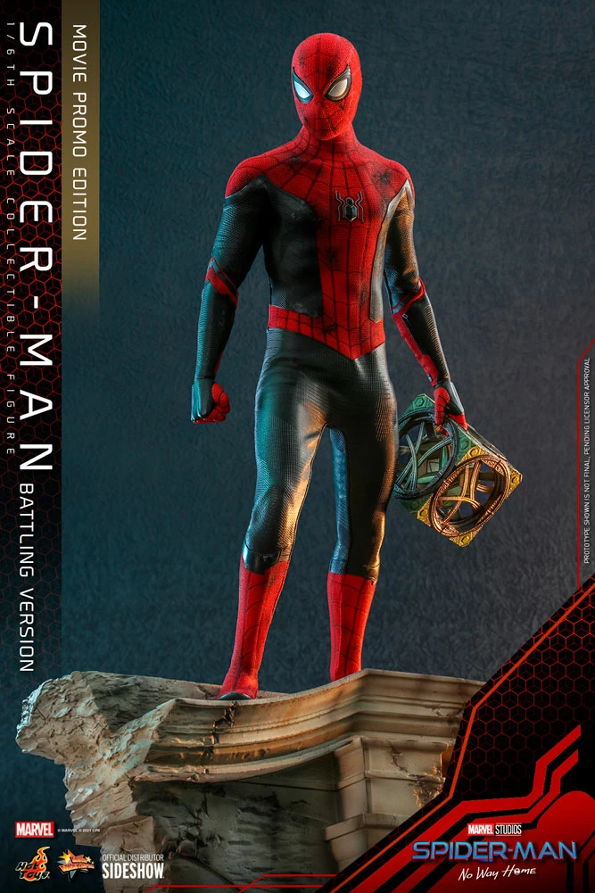 Promo ⌛ Hot Toys Spider-Man (Battling Version) Movie Promo Edition 🎁 16 Hot Toys Spider-Man (Battling Version) Movie Promo Edition