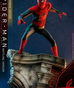 Promo ⌛ Hot Toys Spider-Man (Battling Version) Movie Promo Edition 🎁 34 Hot Toys Spider-Man (Battling Version) Movie Promo Edition