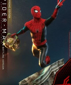 Promo ⌛ Hot Toys Spider-Man (Battling Version) Movie Promo Edition 🎁 25 Hot Toys Spider-Man (Battling Version) Movie Promo Edition