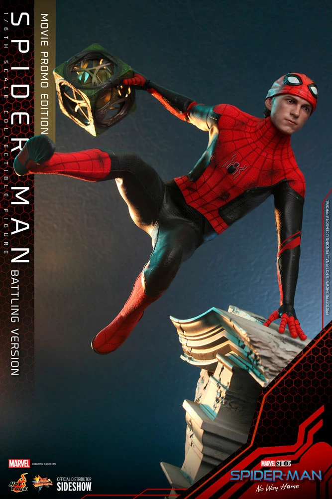 Promo ⌛ Hot Toys Spider-Man (Battling Version) Movie Promo Edition 🎁 3 Hot Toys Spider-Man (Battling Version) Movie Promo Edition