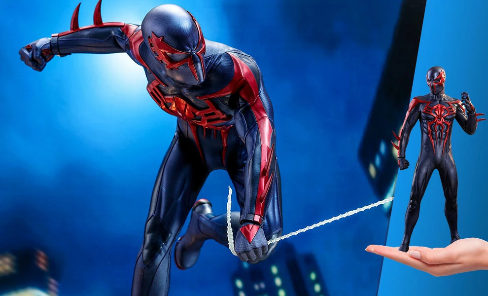 Brand new ๐ Sixth Scale Collectible Figures Spider-Man (Spider-Man 2099 Black Suit) Sixth Scale Figure By Hot Toys Video Game Masterpiece Series ๐ 1 Sixth Scale Collectible Figures Spider-Man (Spider-Man 2099 Black Suit) Sixth Scale Figure By Hot Toys Video Game Masterpiece Series