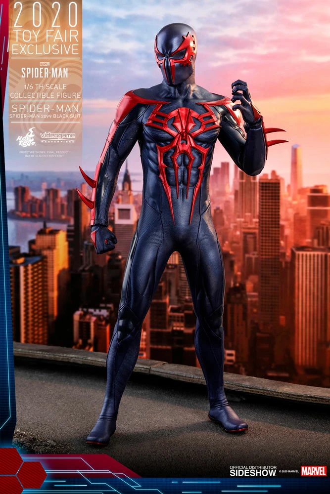 Brand new ๐ Sixth Scale Collectible Figures Spider-Man (Spider-Man 2099 Black Suit) Sixth Scale Figure By Hot Toys Video Game Masterpiece Series ๐ 6 Sixth Scale Collectible Figures Spider-Man (Spider-Man 2099 Black Suit) Sixth Scale Figure By Hot Toys Video Game Masterpiece Series