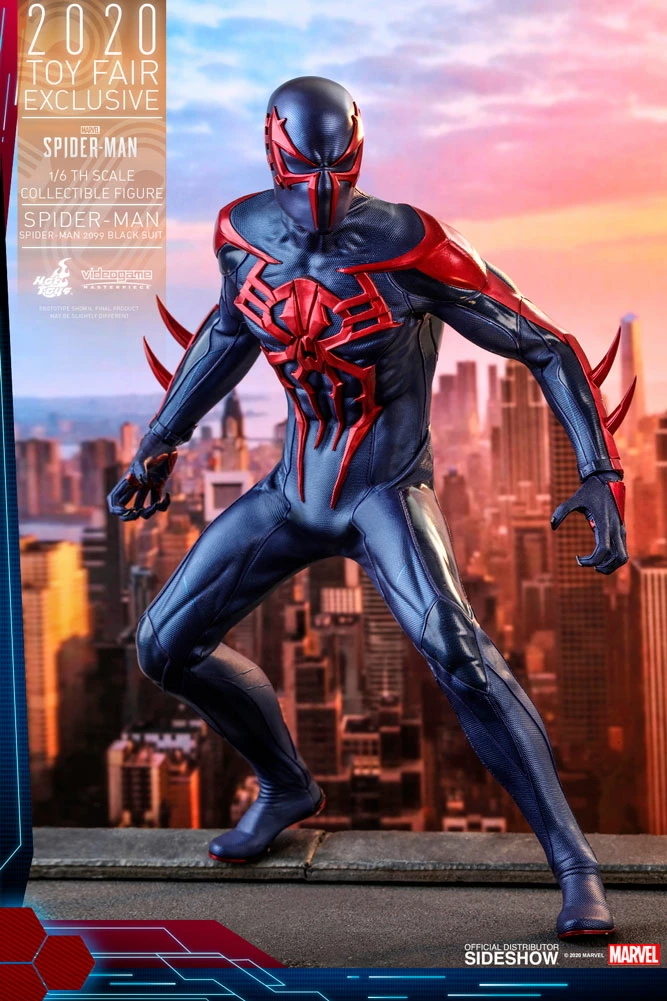 Brand new ๐ Sixth Scale Collectible Figures Spider-Man (Spider-Man 2099 Black Suit) Sixth Scale Figure By Hot Toys Video Game Masterpiece Series ๐ 4 Sixth Scale Collectible Figures Spider-Man (Spider-Man 2099 Black Suit) Sixth Scale Figure By Hot Toys Video Game Masterpiece Series