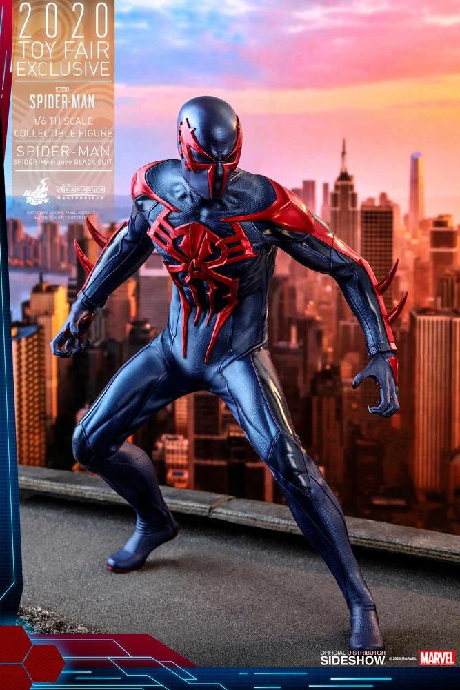 Brand new ๐ Sixth Scale Collectible Figures Spider-Man (Spider-Man 2099 Black Suit) Sixth Scale Figure By Hot Toys Video Game Masterpiece Series ๐ 5 Sixth Scale Collectible Figures Spider-Man (Spider-Man 2099 Black Suit) Sixth Scale Figure By Hot Toys Video Game Masterpiece Series