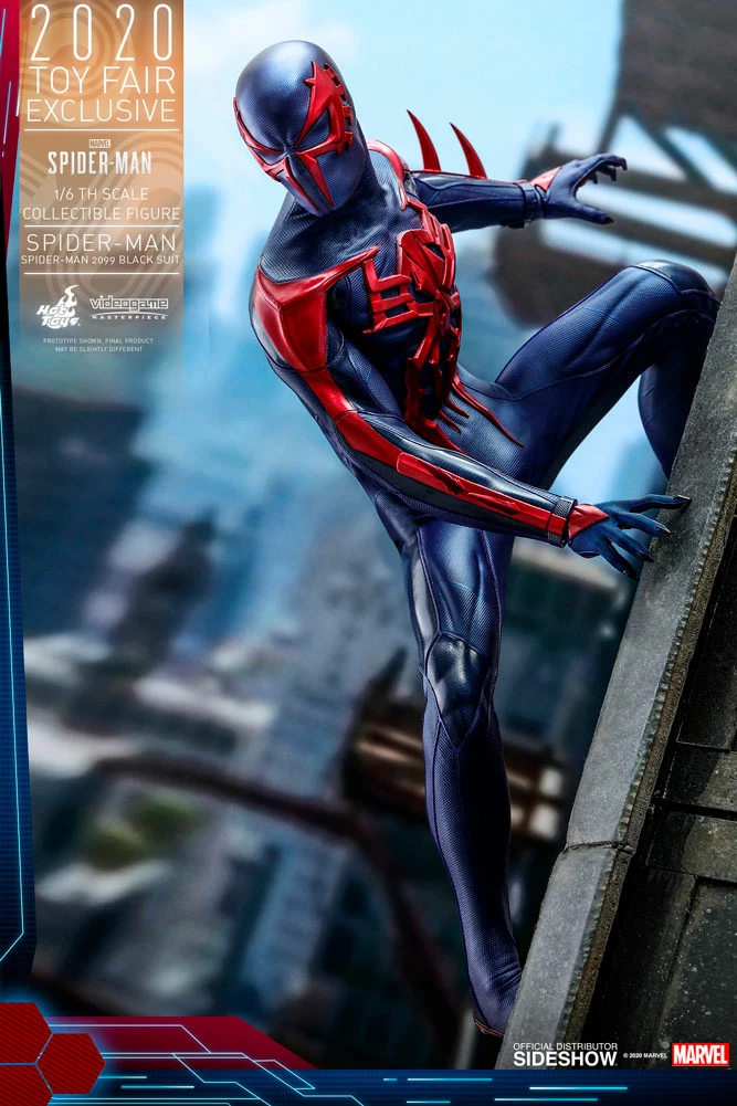 Brand new ๐ Sixth Scale Collectible Figures Spider-Man (Spider-Man 2099 Black Suit) Sixth Scale Figure By Hot Toys Video Game Masterpiece Series ๐ 11 Sixth Scale Collectible Figures Spider-Man (Spider-Man 2099 Black Suit) Sixth Scale Figure By Hot Toys Video Game Masterpiece Series