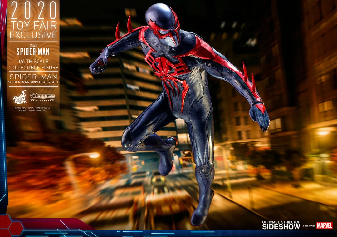 Brand new ๐ Sixth Scale Collectible Figures Spider-Man (Spider-Man 2099 Black Suit) Sixth Scale Figure By Hot Toys Video Game Masterpiece Series ๐ 18 Sixth Scale Collectible Figures Spider-Man (Spider-Man 2099 Black Suit) Sixth Scale Figure By Hot Toys Video Game Masterpiece Series