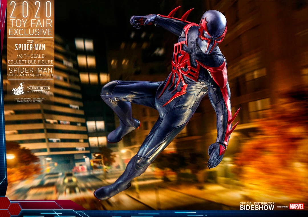 Brand new ๐ Sixth Scale Collectible Figures Spider-Man (Spider-Man 2099 Black Suit) Sixth Scale Figure By Hot Toys Video Game Masterpiece Series ๐ 13 Sixth Scale Collectible Figures Spider-Man (Spider-Man 2099 Black Suit) Sixth Scale Figure By Hot Toys Video Game Masterpiece Series