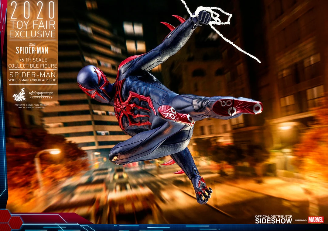 Brand new ๐ Sixth Scale Collectible Figures Spider-Man (Spider-Man 2099 Black Suit) Sixth Scale Figure By Hot Toys Video Game Masterpiece Series ๐ 20 Sixth Scale Collectible Figures Spider-Man (Spider-Man 2099 Black Suit) Sixth Scale Figure By Hot Toys Video Game Masterpiece Series