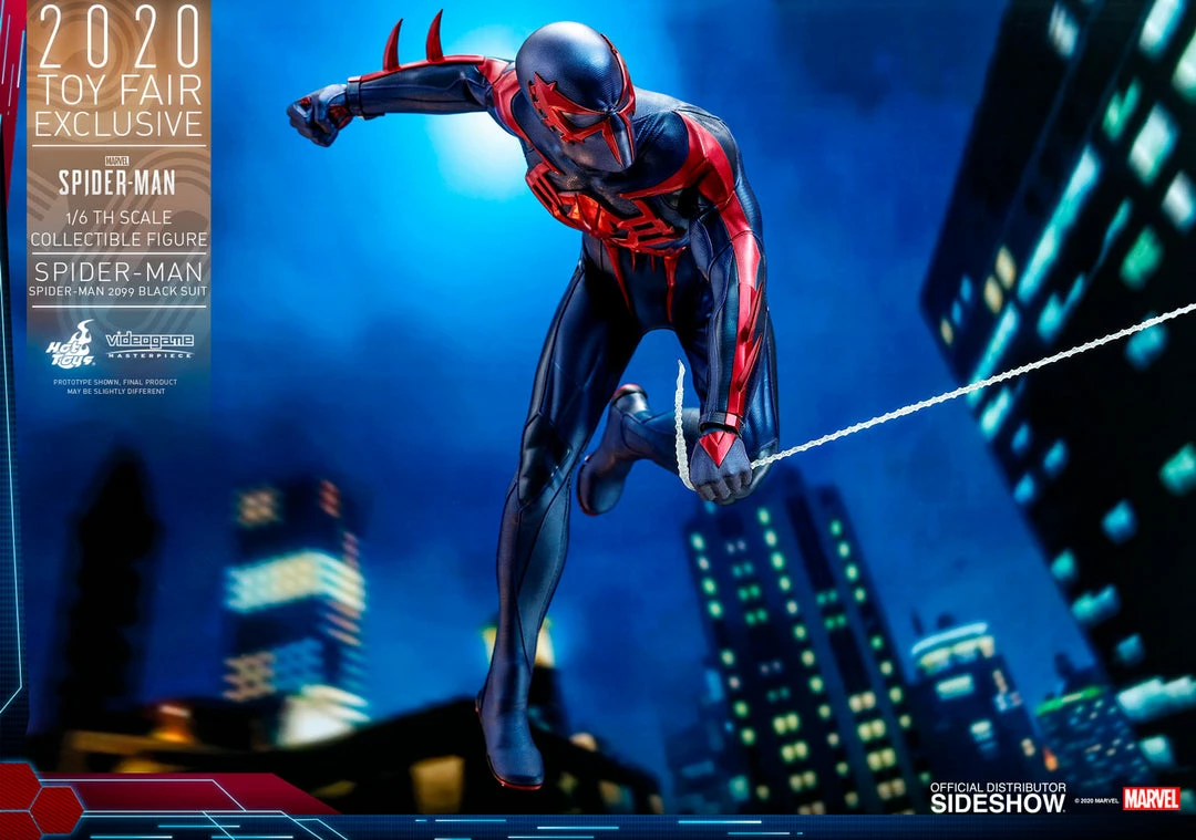 Brand new ๐ Sixth Scale Collectible Figures Spider-Man (Spider-Man 2099 Black Suit) Sixth Scale Figure By Hot Toys Video Game Masterpiece Series ๐ 22 Sixth Scale Collectible Figures Spider-Man (Spider-Man 2099 Black Suit) Sixth Scale Figure By Hot Toys Video Game Masterpiece Series