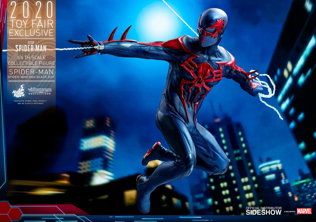 Brand new ๐ Sixth Scale Collectible Figures Spider-Man (Spider-Man 2099 Black Suit) Sixth Scale Figure By Hot Toys Video Game Masterpiece Series ๐ 24 Sixth Scale Collectible Figures Spider-Man (Spider-Man 2099 Black Suit) Sixth Scale Figure By Hot Toys Video Game Masterpiece Series