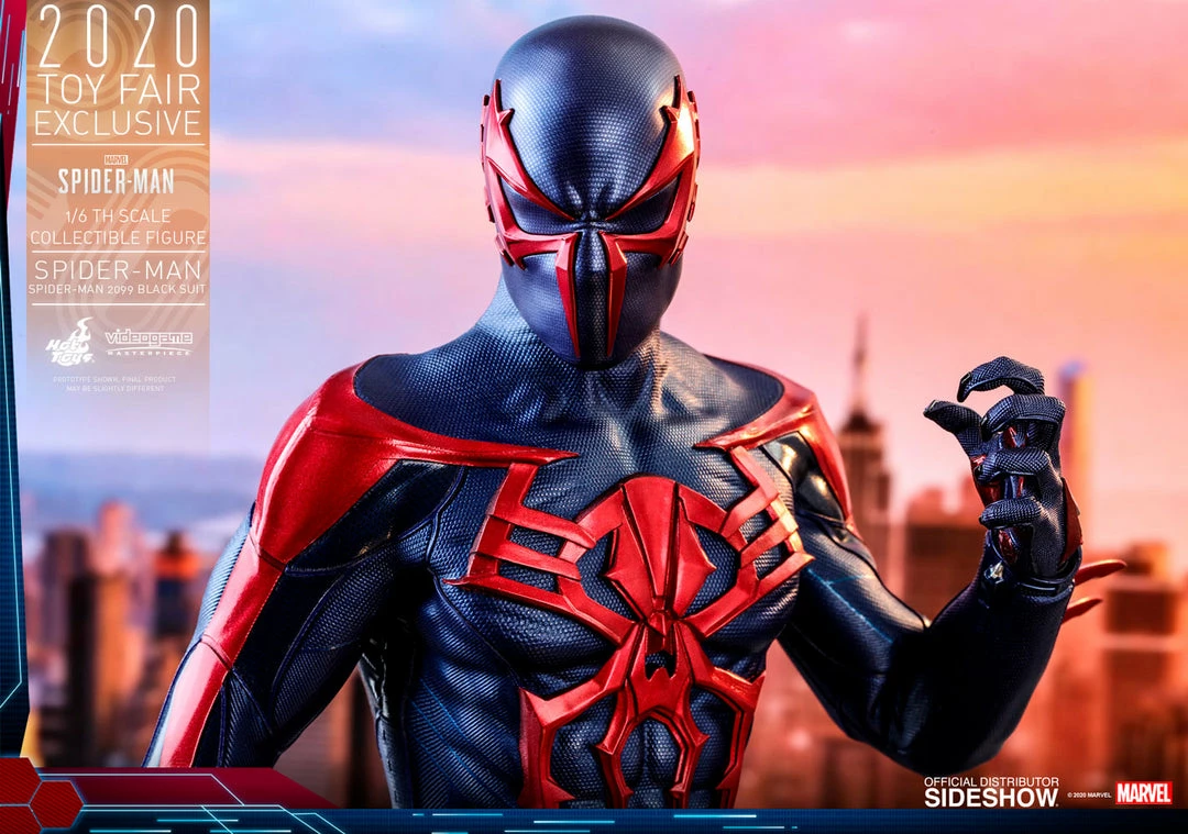 Brand new ๐ Sixth Scale Collectible Figures Spider-Man (Spider-Man 2099 Black Suit) Sixth Scale Figure By Hot Toys Video Game Masterpiece Series ๐ 28 Sixth Scale Collectible Figures Spider-Man (Spider-Man 2099 Black Suit) Sixth Scale Figure By Hot Toys Video Game Masterpiece Series