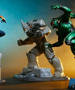 Spider-Man/Rhino/Scorpion Collectible Set By PCS Marvel’s Spider-Man 1:12 Diorama 3-Pack Statue Set Sideshow