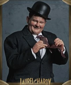 Sixth Scale Collectible Figures Stan Laurel And Oliver Hardy (Classic Suits) Box Set By BIG Chief Studios Replica Sixth Scale Figures