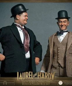Sixth Scale Collectible Figures Stan Laurel And Oliver Hardy (Classic Suits) Box Set By BIG Chief Studios Replica Sixth Scale Figures