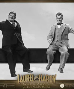 Sixth Scale Collectible Figures Stan Laurel And Oliver Hardy (Classic Suits) Box Set By BIG Chief Studios Replica Sixth Scale Figures