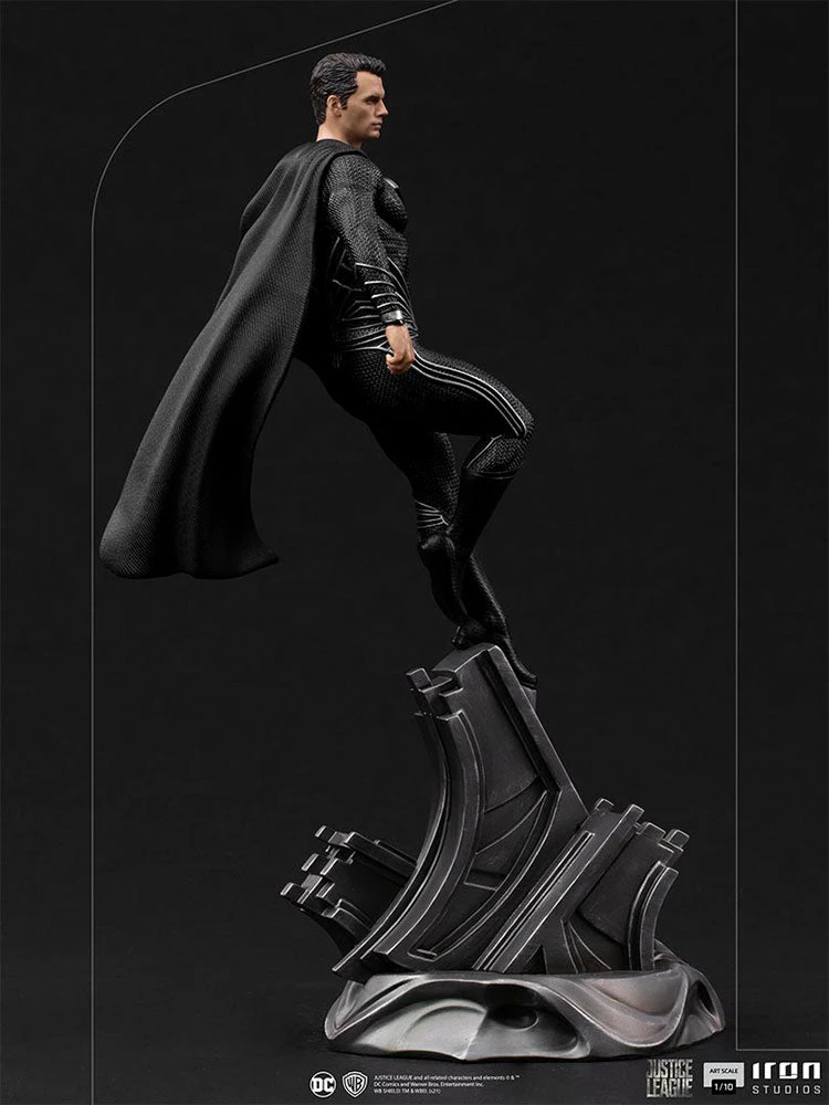 Brand new π Superman Black Suit 1:10 Scale Statue By Iron Studios Art Scale 1:10 - DC Comics - Zack Snyder's Justice League π 3 Superman Black Suit 1:10 Scale Statue By Iron Studios Art Scale 1:10 - DC Comics - Zack Snyder's Justice League