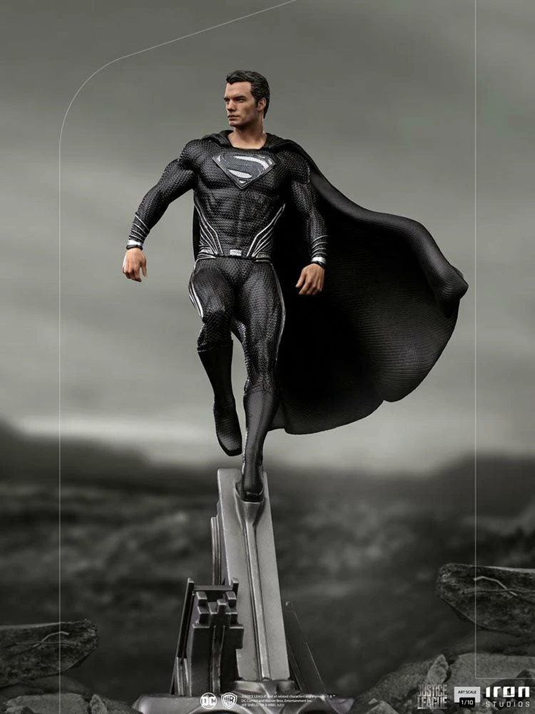 Brand new π Superman Black Suit 1:10 Scale Statue By Iron Studios Art Scale 1:10 - DC Comics - Zack Snyder's Justice League π 12 Superman Black Suit 1:10 Scale Statue By Iron Studios Art Scale 1:10 - DC Comics - Zack Snyder's Justice League