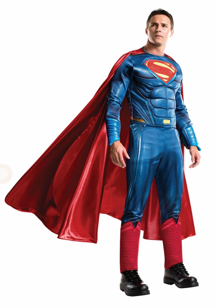 Brand new ⌛ Fun.com Cosplay, 🧛 Halloween Costumes Superman Dawn Of Justice Grand Heritage Men's Costume 🔥 1 Fun.com Cosplay, Halloween Costumes Superman Dawn Of Justice Grand Heritage Men's Costume
