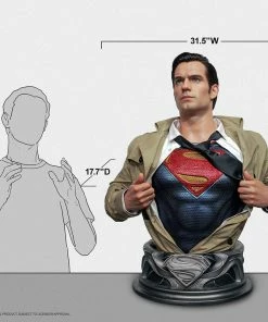 Superman Life-Size Bust By Infinity Studio DC Comics