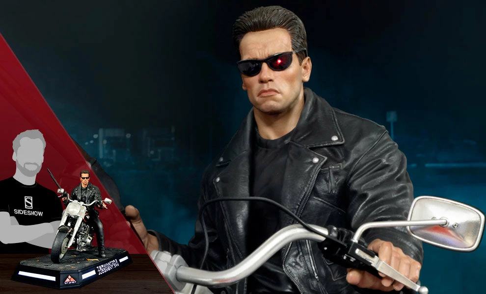 Best Sale ๐งจ SIDESHOW COLLECTIBLES Terminator T-800 On Motorcycle Statue By DarkSide Collectibles Studio 1:4 Scale - Limited Signature Edition ๐ 1 SIDESHOW COLLECTIBLES Terminator T-800 On Motorcycle Statue By DarkSide Collectibles Studio 1:4 Scale - Limited Signature Edition