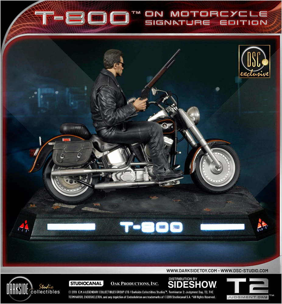 Best Sale ๐งจ SIDESHOW COLLECTIBLES Terminator T-800 On Motorcycle Statue By DarkSide Collectibles Studio 1:4 Scale - Limited Signature Edition ๐ 5 SIDESHOW COLLECTIBLES Terminator T-800 On Motorcycle Statue By DarkSide Collectibles Studio 1:4 Scale - Limited Signature Edition