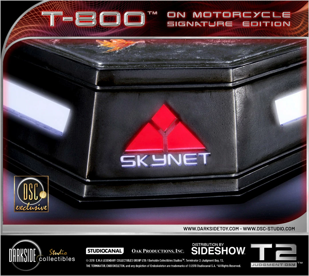 Best Sale ๐งจ SIDESHOW COLLECTIBLES Terminator T-800 On Motorcycle Statue By DarkSide Collectibles Studio 1:4 Scale - Limited Signature Edition ๐ 8 SIDESHOW COLLECTIBLES Terminator T-800 On Motorcycle Statue By DarkSide Collectibles Studio 1:4 Scale - Limited Signature Edition