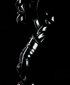 UNRULY INDUSTRY Thanos (Infinity-Sized) Gloss Black Edition Designer Collectible Toy By Unruly Industries™ By Joe DellaGatta