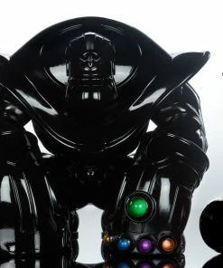 UNRULY INDUSTRY Thanos (Infinity-Sized) Gloss Black Edition Designer Collectible Toy By Unruly Industries™ By Joe DellaGatta