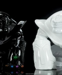 UNRULY INDUSTRY Thanos (Infinity-Sized) Gloss Black Edition Designer Collectible Toy By Unruly Industries™ By Joe DellaGatta