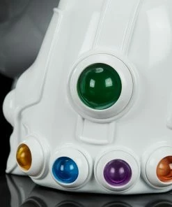 Thanos (Infinity-Sized) Gloss White Edition Designer Collectible Toy By Unruly Industries™ By Joe DellaGatta