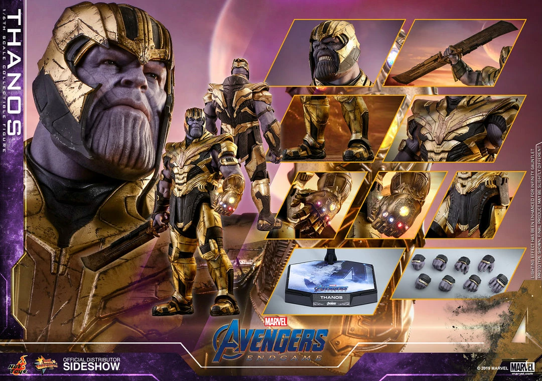 Best Sale β€οΈ Thanos Sixth Scale Figure By Hot Toys Avengers: Endgame - Movie Masterpiece Series Avengers Earth's Heroes π 20 Thanos Sixth Scale Figure By Hot Toys Avengers: Endgame - Movie Masterpiece Series Avengers Earth's Heroes