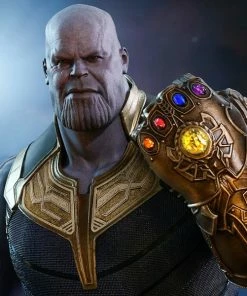 Hot Sale 👍 Avengers Earth's Heroes Thanos Sixth Scale Figure By Hot Toys Avengers: Infinity War - Movie Masterpiece Series 🥰 22 Avengers Earth's Heroes Thanos Sixth Scale Figure By Hot Toys Avengers: Infinity War - Movie Masterpiece Series