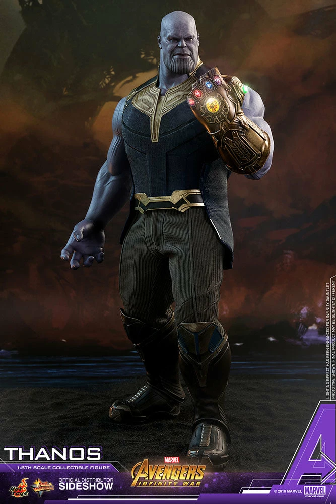 Hot Sale 👍 Avengers Earth's Heroes Thanos Sixth Scale Figure By Hot Toys Avengers: Infinity War - Movie Masterpiece Series 🥰 5 Avengers Earth's Heroes Thanos Sixth Scale Figure By Hot Toys Avengers: Infinity War - Movie Masterpiece Series