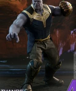Hot Sale 👍 Avengers Earth's Heroes Thanos Sixth Scale Figure By Hot Toys Avengers: Infinity War - Movie Masterpiece Series 🥰 26 Avengers Earth's Heroes Thanos Sixth Scale Figure By Hot Toys Avengers: Infinity War - Movie Masterpiece Series