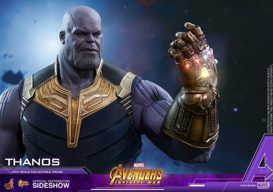 Hot Sale 👍 Avengers Earth's Heroes Thanos Sixth Scale Figure By Hot Toys Avengers: Infinity War - Movie Masterpiece Series 🥰 1 Avengers Earth's Heroes Thanos Sixth Scale Figure By Hot Toys Avengers: Infinity War - Movie Masterpiece Series