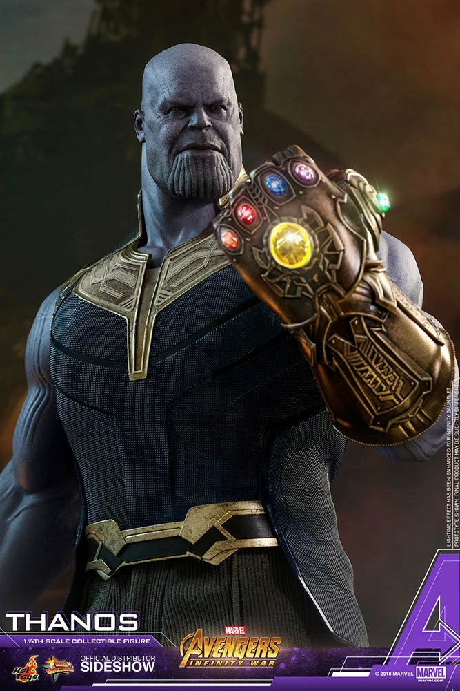 Hot Sale 👍 Avengers Earth's Heroes Thanos Sixth Scale Figure By Hot Toys Avengers: Infinity War - Movie Masterpiece Series 🥰 15 Avengers Earth's Heroes Thanos Sixth Scale Figure By Hot Toys Avengers: Infinity War - Movie Masterpiece Series