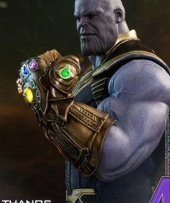 Hot Sale 👍 Avengers Earth's Heroes Thanos Sixth Scale Figure By Hot Toys Avengers: Infinity War - Movie Masterpiece Series 🥰 35 Avengers Earth's Heroes Thanos Sixth Scale Figure By Hot Toys Avengers: Infinity War - Movie Masterpiece Series