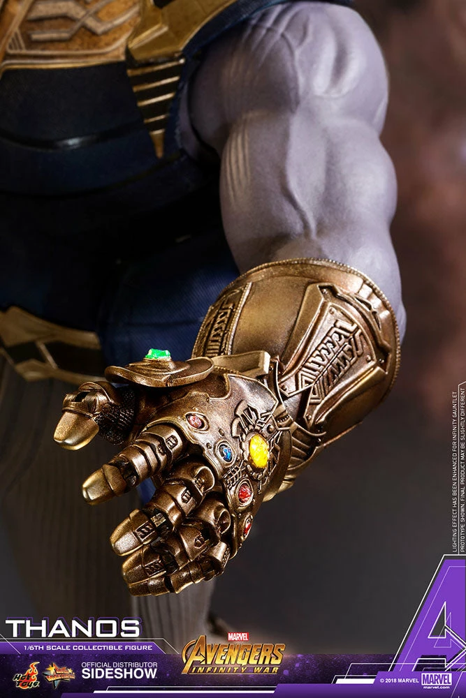 Hot Sale 👍 Avengers Earth's Heroes Thanos Sixth Scale Figure By Hot Toys Avengers: Infinity War - Movie Masterpiece Series 🥰 17 Avengers Earth's Heroes Thanos Sixth Scale Figure By Hot Toys Avengers: Infinity War - Movie Masterpiece Series