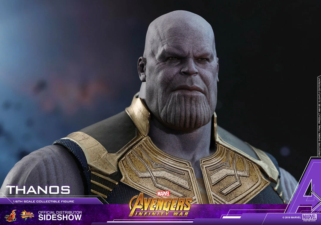 Hot Sale 👍 Avengers Earth's Heroes Thanos Sixth Scale Figure By Hot Toys Avengers: Infinity War - Movie Masterpiece Series 🥰 18 Avengers Earth's Heroes Thanos Sixth Scale Figure By Hot Toys Avengers: Infinity War - Movie Masterpiece Series
