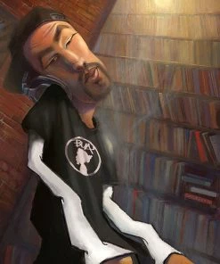 The DJ Art Print By Sideshow Collectibles By Groundbreaking Artist Justin BUA.