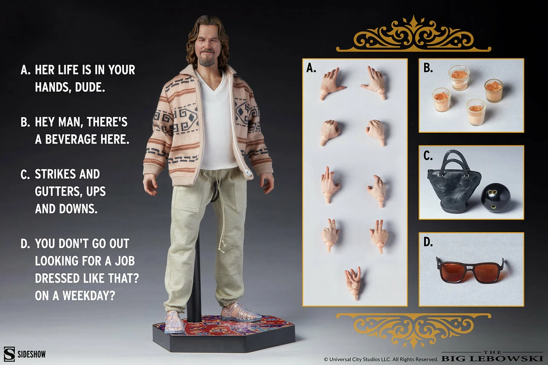 Brand new ๐ฅฐ Hot Pop Cultures Store The Dude Sixth Scale Figure By Sideshow Collectibles Sixth Scale Collectible Figures ๐งจ 12 Hot Pop Cultures Store The Dude Sixth Scale Figure By Sideshow Collectibles Sixth Scale Collectible Figures