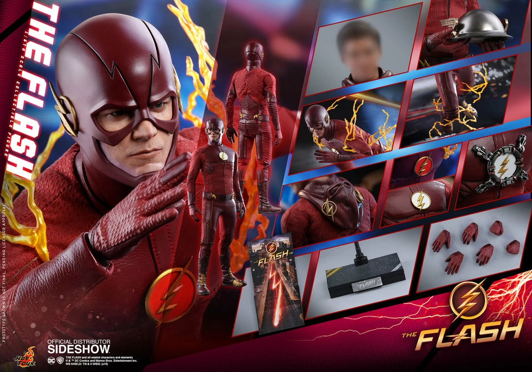 Cheapest ❤️ Sixth Scale Collectible Figures The Flash Sixth Scale Figure By Hot Toys Television Masterpiece Series - The Flash TV Series 💯 19 Sixth Scale Collectible Figures The Flash Sixth Scale Figure By Hot Toys Television Masterpiece Series - The Flash TV Series