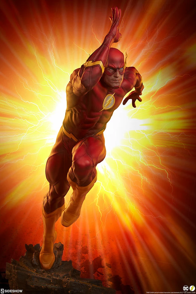 Cheapest 😍 The Flash Premium Format™ Figure By Sideshow Collectibles Premium Collection 😍 2 The Flash Premium Format™ Figure By Sideshow Collectibles Premium Collection