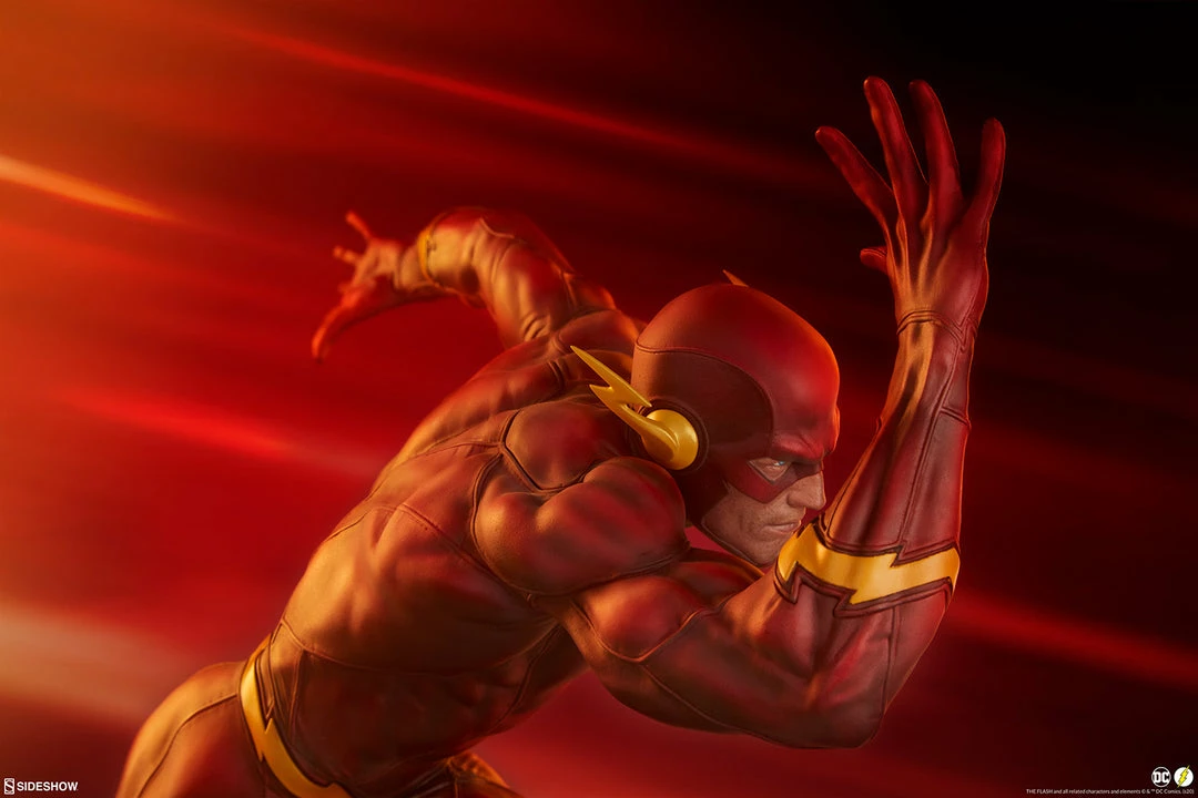 Cheapest 😍 The Flash Premium Format™ Figure By Sideshow Collectibles Premium Collection 😍 9 The Flash Premium Format™ Figure By Sideshow Collectibles Premium Collection