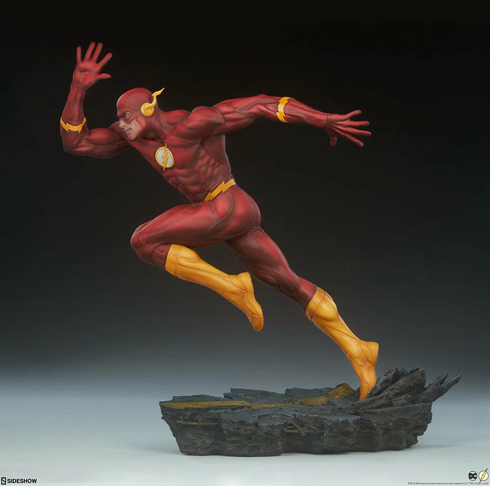 Cheapest 😍 The Flash Premium Format™ Figure By Sideshow Collectibles Premium Collection 😍 11 The Flash Premium Format™ Figure By Sideshow Collectibles Premium Collection