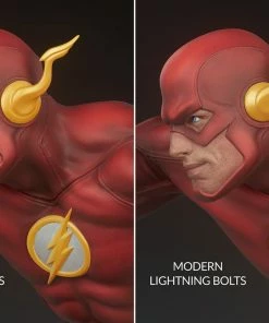 Cheapest 😍 The Flash Premium Format™ Figure By Sideshow Collectibles Premium Collection 😍 41 The Flash Premium Format™ Figure By Sideshow Collectibles Premium Collection