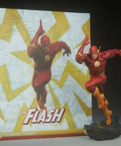 Cheapest 😍 The Flash Premium Format™ Figure By Sideshow Collectibles Premium Collection 😍 46 The Flash Premium Format™ Figure By Sideshow Collectibles Premium Collection