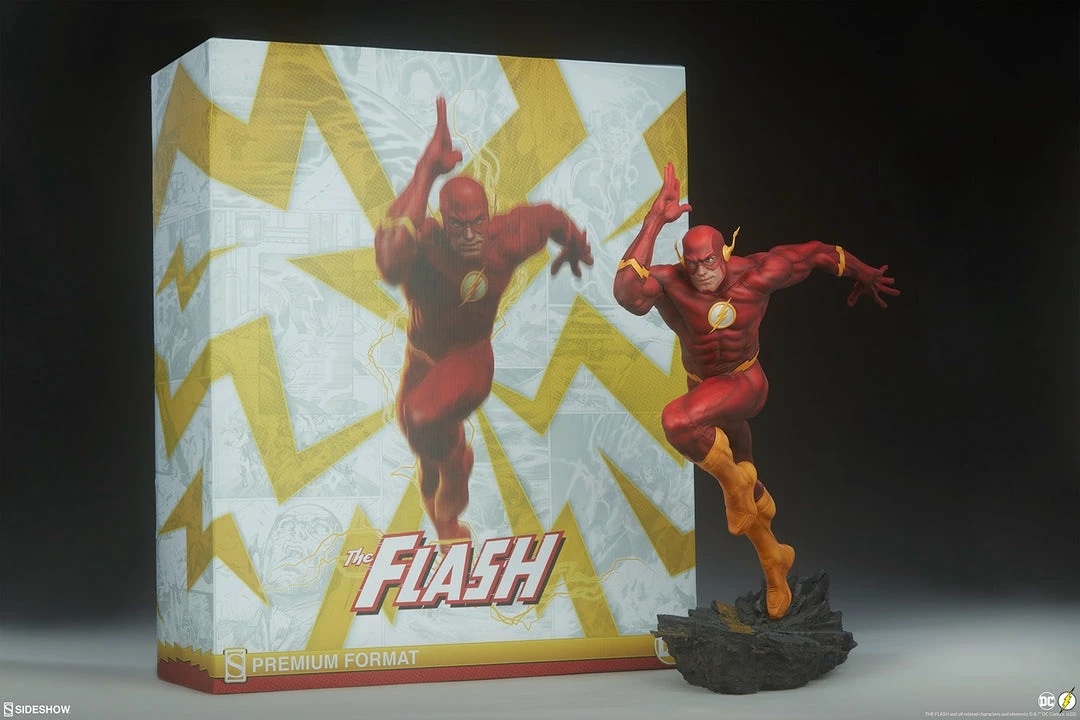 Cheapest 😍 The Flash Premium Format™ Figure By Sideshow Collectibles Premium Collection 😍 19 The Flash Premium Format™ Figure By Sideshow Collectibles Premium Collection