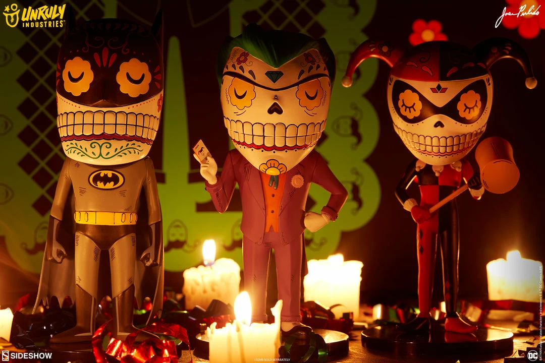 Top 10 š The Joker Calavera Designer Collectible Toy By Unruly Industries⢠By Jose Pulido SIDESHOW COLLECTIBLES š 11 The Joker Calavera Designer Collectible Toy By Unruly Industries⢠By Jose Pulido SIDESHOW COLLECTIBLES